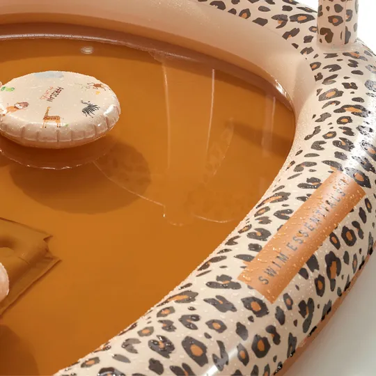 Swim Essentials Leopard Adventure Planschbecken Beige
