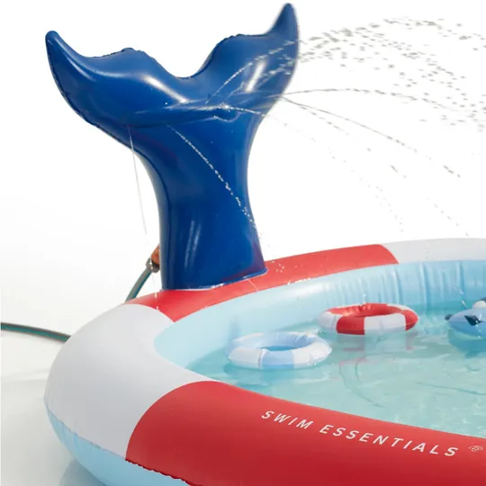 Swim Essentials Whale Adventure Planschbecken Red / White