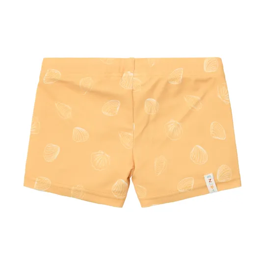 Little Dutch Seashells Badehose - Sunny Yellow