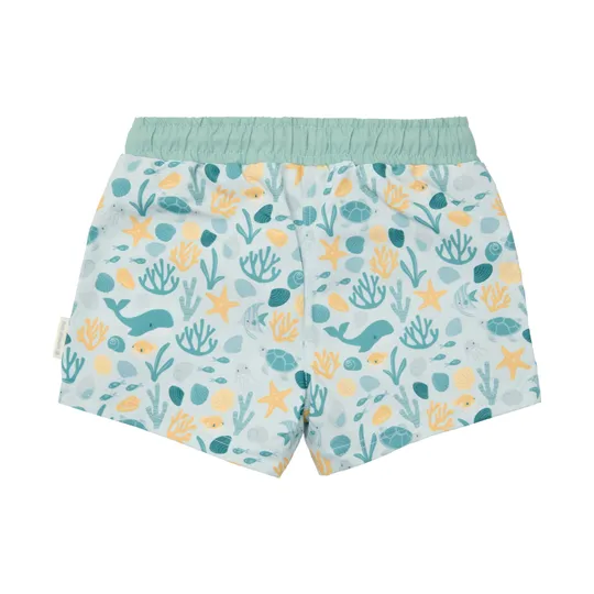 Little Dutch Seashells Badeshorts - Multi-Colour