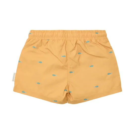 Little Dutch Seashells Badeshorts - Sunny Yellow