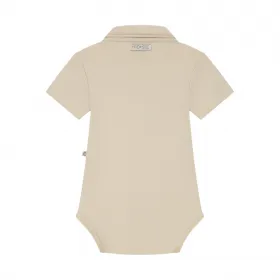 Mats & Merthe Lasse Romper met Korte Mouw - Buttermilk