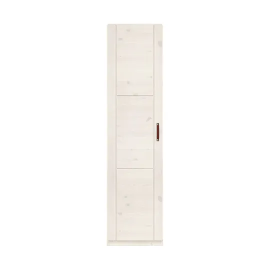 LIFETIME Kidsrooms Kledingkast - Whitewash - 50 cm - 1 Deur
