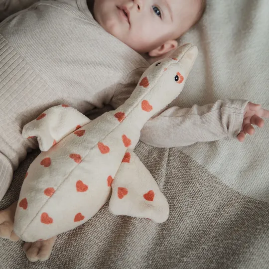 Flow Amsterdam Herzschlag Kuscheltier - Liva Hearts Limited - Beige